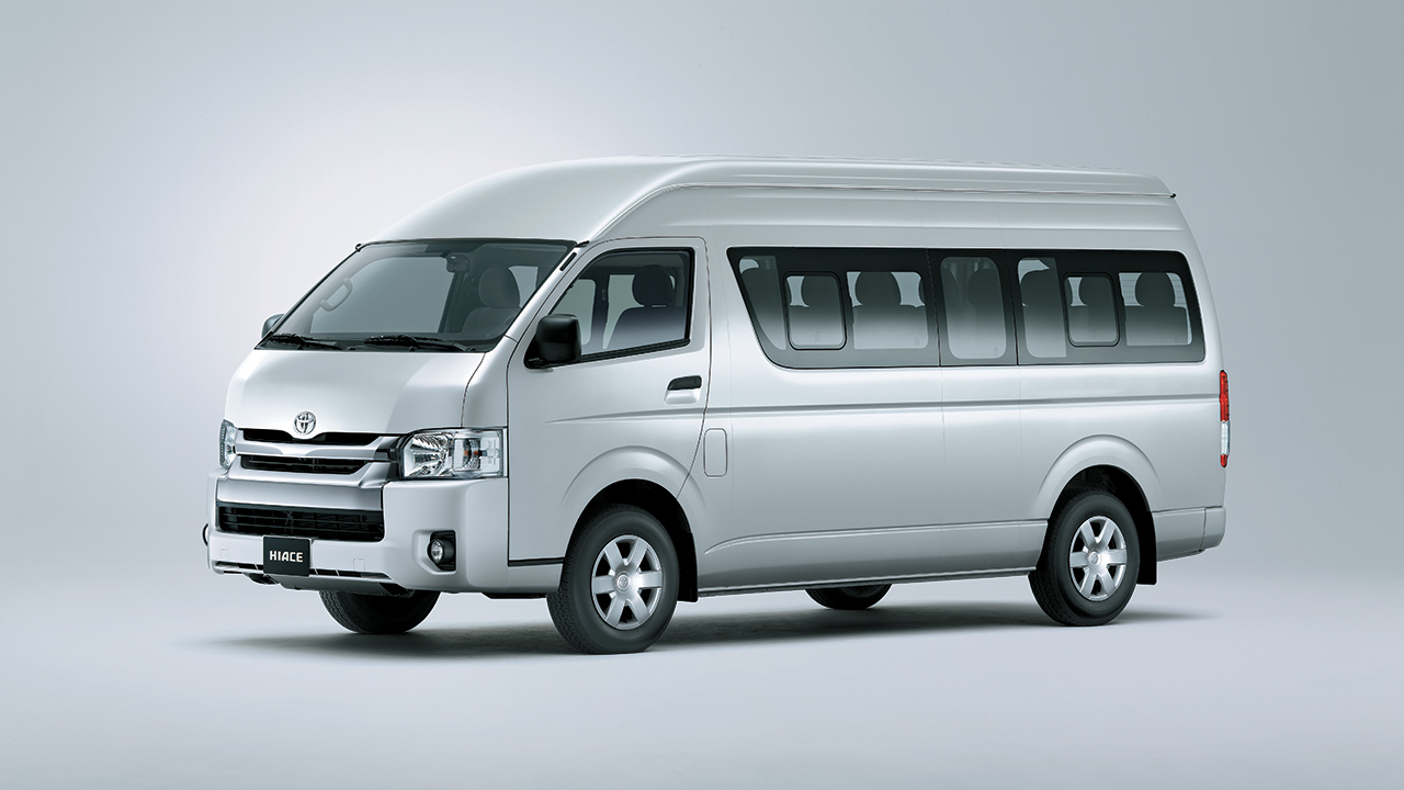 Thông số xe Toyota Hiace máy xăng dầu 16 chỗ ngồi mới nhất